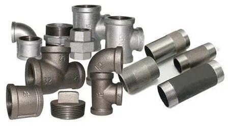 SS Pipe Unions, Color : Silver