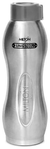 Stainless Steel Water Bottle, Color : Silver