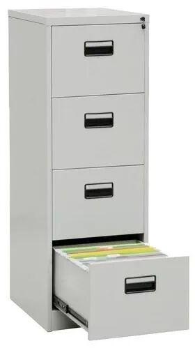 Metal Filing Cabinet, Color : Gray