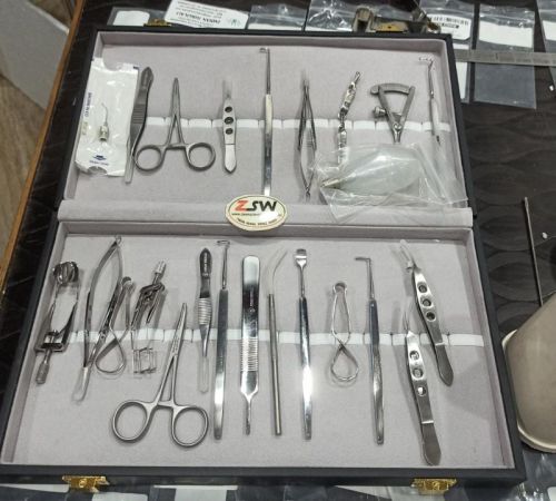 Silver Polished DCR Surgery Instrument Set, For Surgical Use, Variety : Single Edge