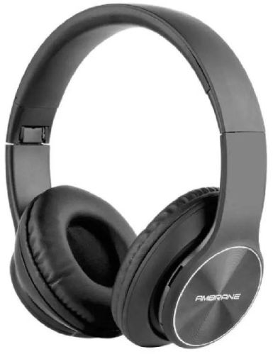 Ambrane Headphone, Color : Black