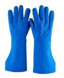 Rubber Cryogenic Gloves, Size : Medium
