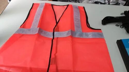 Polyester Reflective Safety Jacket, Gender : Unisex