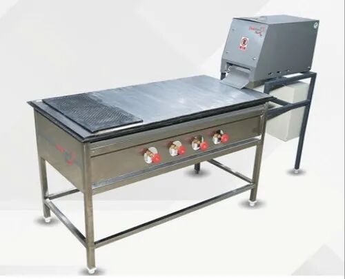 Stainless Steel Chapati Puffer Table