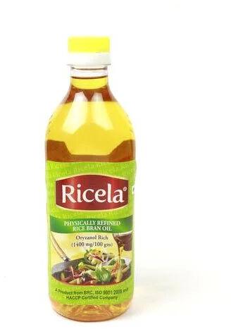 Ricela Rice Bran Oil, Packaging Type : Plastic Bottle