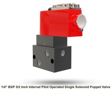 10 Bar Aluminium Pilot Operated Solenoid Valve