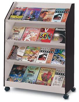 Steel Magazine Display Tower