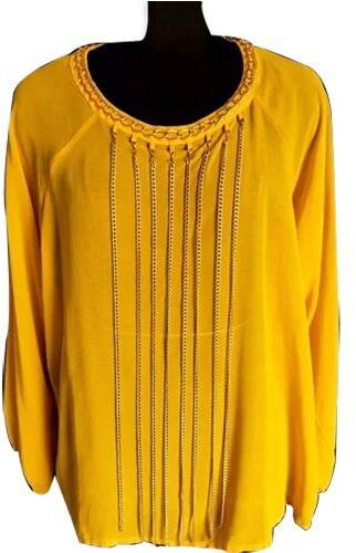 Round Neck Top, Size : S, M, L, XL, XXL