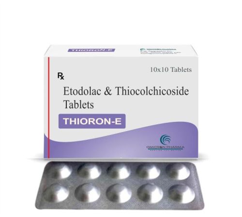 Etodolac And Thiocolchicoside Tablets