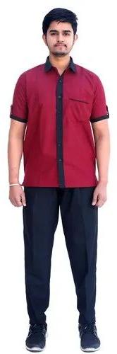 Cotton Staff Uniform, Size : Large