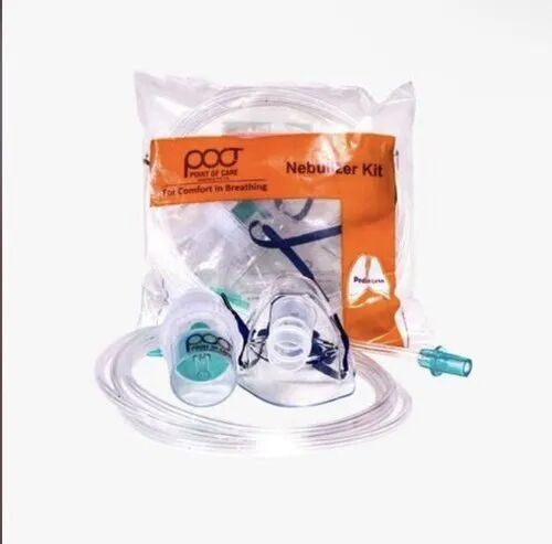 Nebulizer Mask, Color : White, Transparent