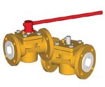 Fully Lined Plug Valve