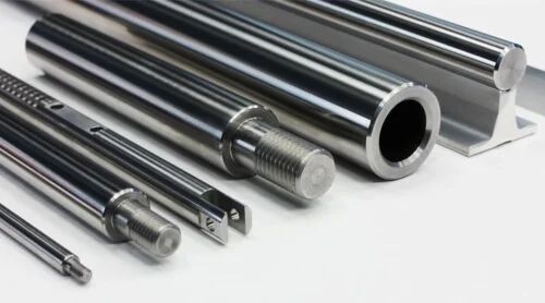 Round Stainless Steel Linear Motion Shaft, For Industrial