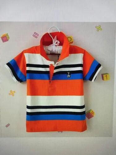 Cotton Kids T Shirt, Sleeves Type : Half Sleeves