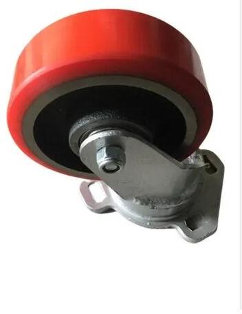 Stacker PU Caster Wheel, Color : Orange