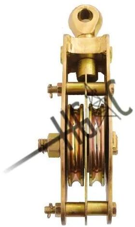 Golden Plated Forged Sheave Snatch Block