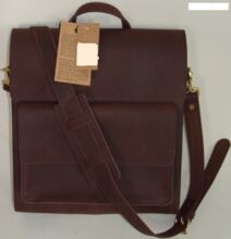 Genuine Leather Sling Messenger Bag, Feature : High Quallity