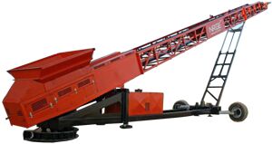 RADIAL STACKER CONVEYOR