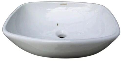 Rectangular Ceramic White Wash Basin