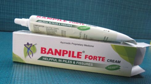 White Banpile Forte Cream, For Clinical, Hospital, Packaging Type : Tube