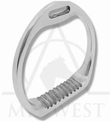 Silver Midwest Aluminum Pony Stirrup, Size : 60 Mm