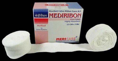 Mediribon White Gauze Ribbon