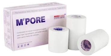 Microporous Surgical Tape, Color : White