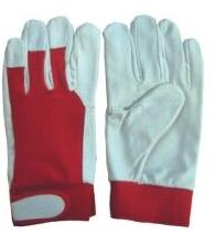 High Quality 9.5＂ Pigskin Top Leather Driving Gloves(ryg19)