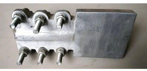 Polished Mild Steel Pad Clamps, Color : Silver