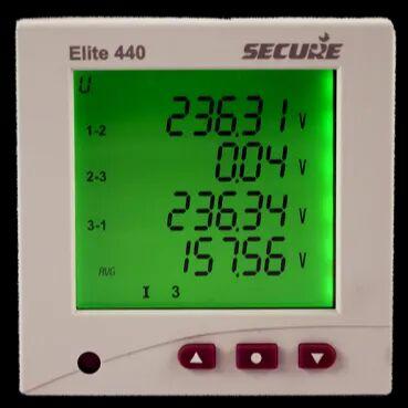 Multi Function Meter, Color : Black, White Green Display