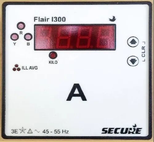 Secure Flair Ammeter, Color : Red