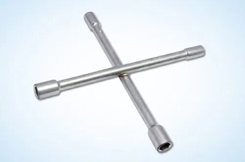 Cast Iron Cross Rim Wrench, Color : Silver