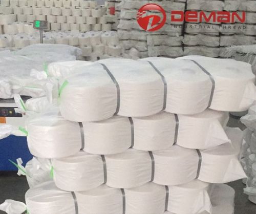 100% Spun Polyester Thread With Virgin Bright Yarn