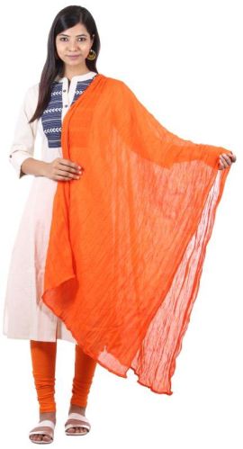 SIDDHI Plain Cotton Dupatta, Occasion : Daily Wear