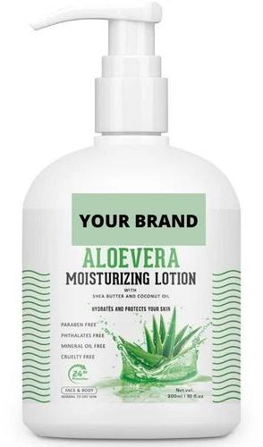 Aloe Vera Moisturizing Body Lotion, Packaging Size : 300ml