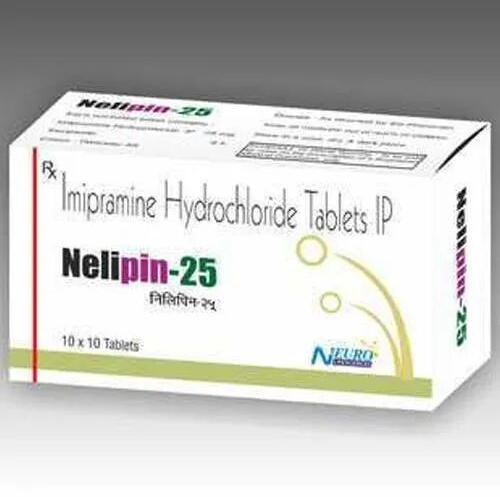 Imipramine Hydrochloride Tablet, Packaging Size : 10 X 10