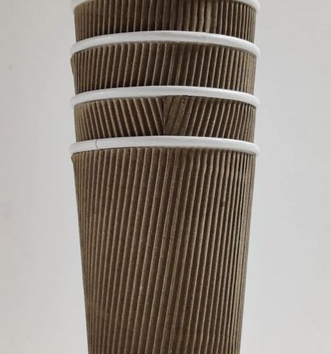 200ml Ripple Paper Cups, For Coffee, Cold Drinks, Feature : Color Coated, Custom Design, Disposable