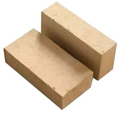 Brown Rectangular High Alumina Refractory Brick, Size : 9 In. X 4 In. X 3 In.