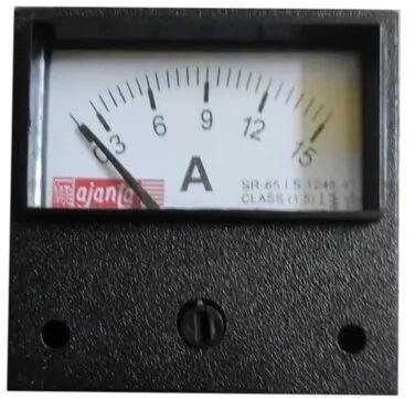 Square ABS Plastic Analog Panel Meter
