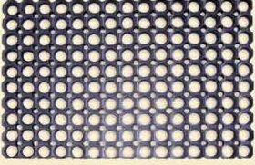 Rubber Hollow Mat, Color : Black for Anti Fatigue