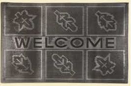 Rubber Pin Mat Rect, Color : Black Multisizes