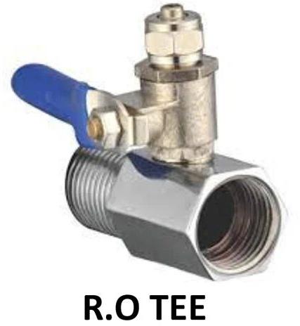 Golden Brass RO Tee Valve