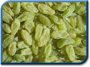 Green Raisin, Certification : SGS