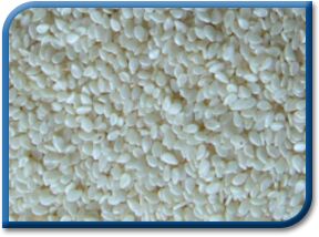 Common Hulled Sesame Seed, Color : White