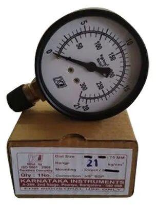 Iron Pressure Gauge, Display Type : Analog