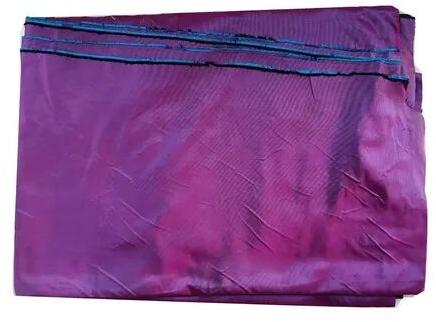 Taffeta Silk Fabric, Color : Purple