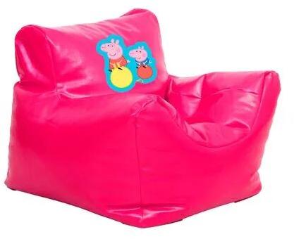 Plain Leatherette Kids Bean Bag, Size : Medium