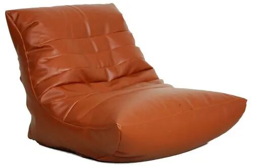 Leatherette Lounge Sofa Beanbag, Size : XXXL