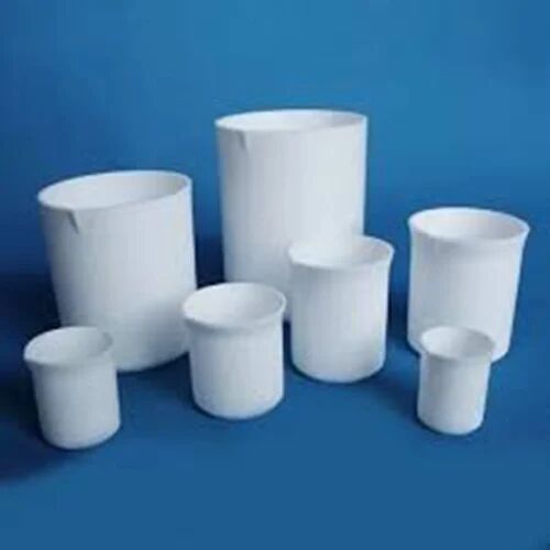 PTFE Beaker, Color : White