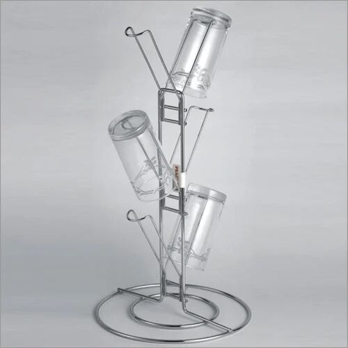 Stainless Steel Standing Kitchen Glass Holder